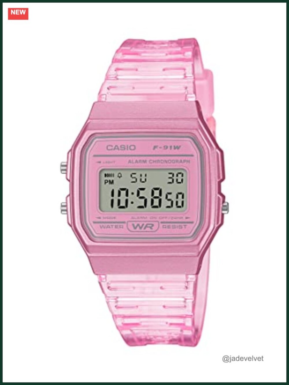 Casio Digital Watch - Water Resistant, Stopwatch, LED Light, Daily Alarm